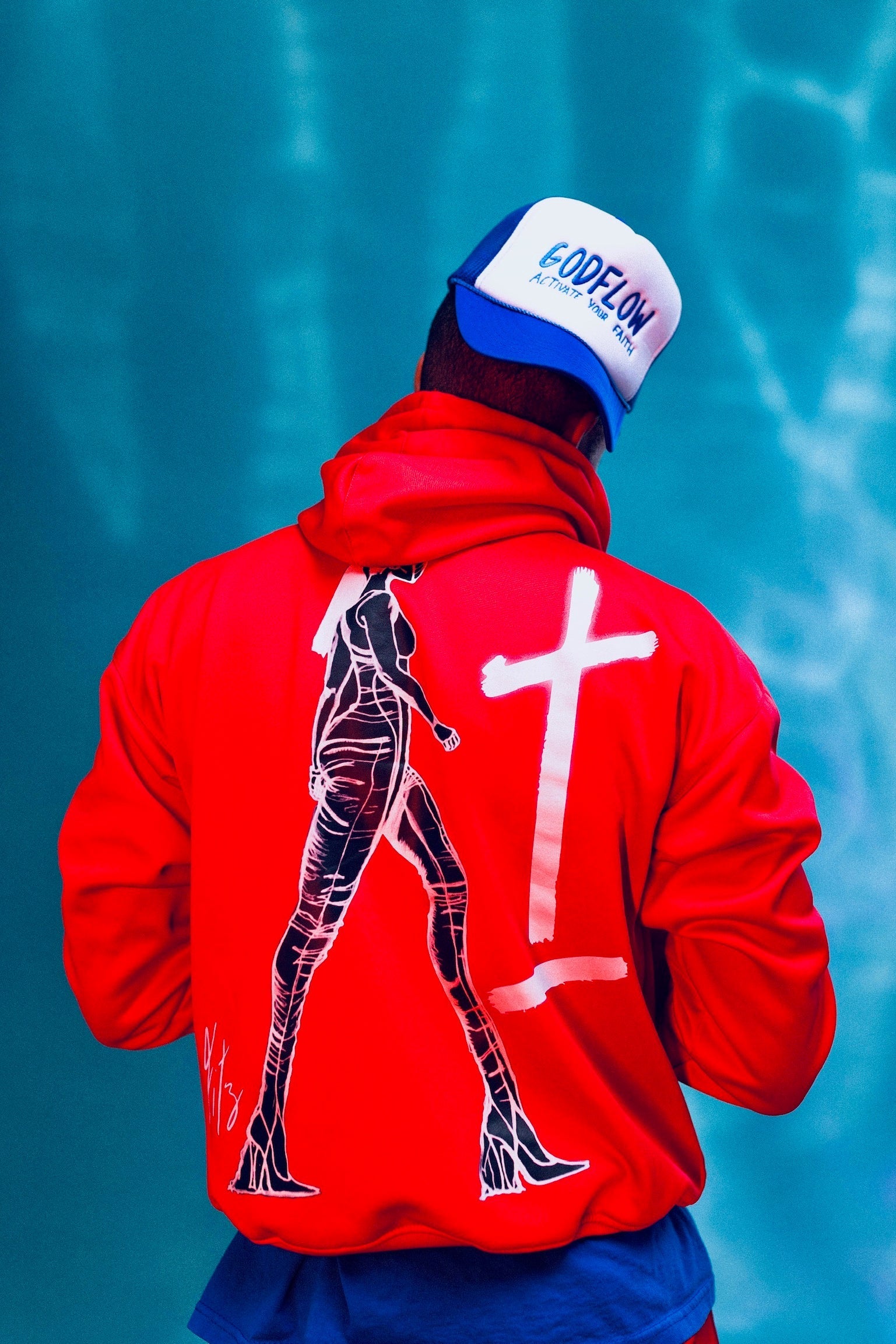 GODFLOW Provision Hoodie | Red