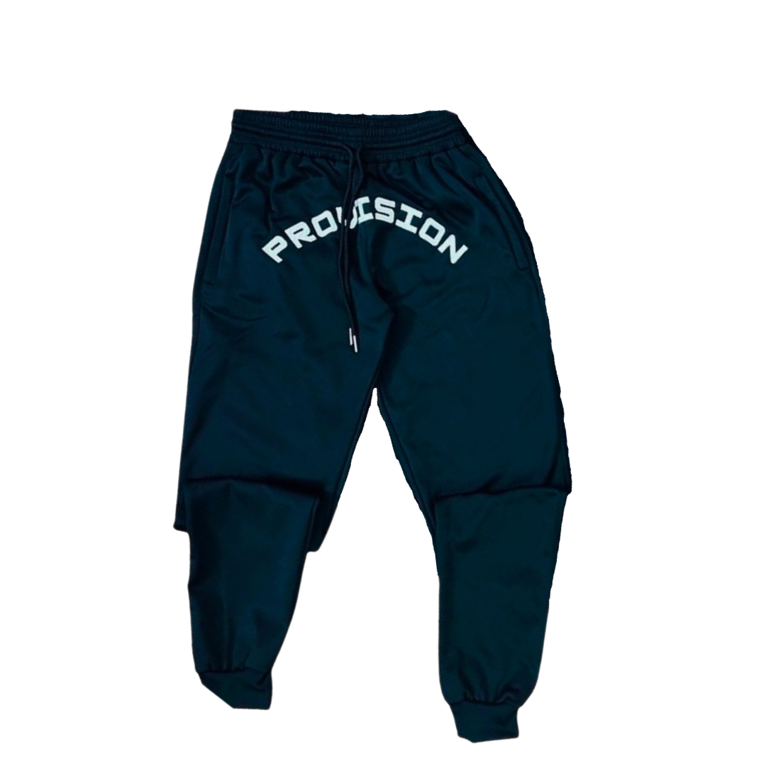 GODFLOW Provision Fitted Joggers | Black