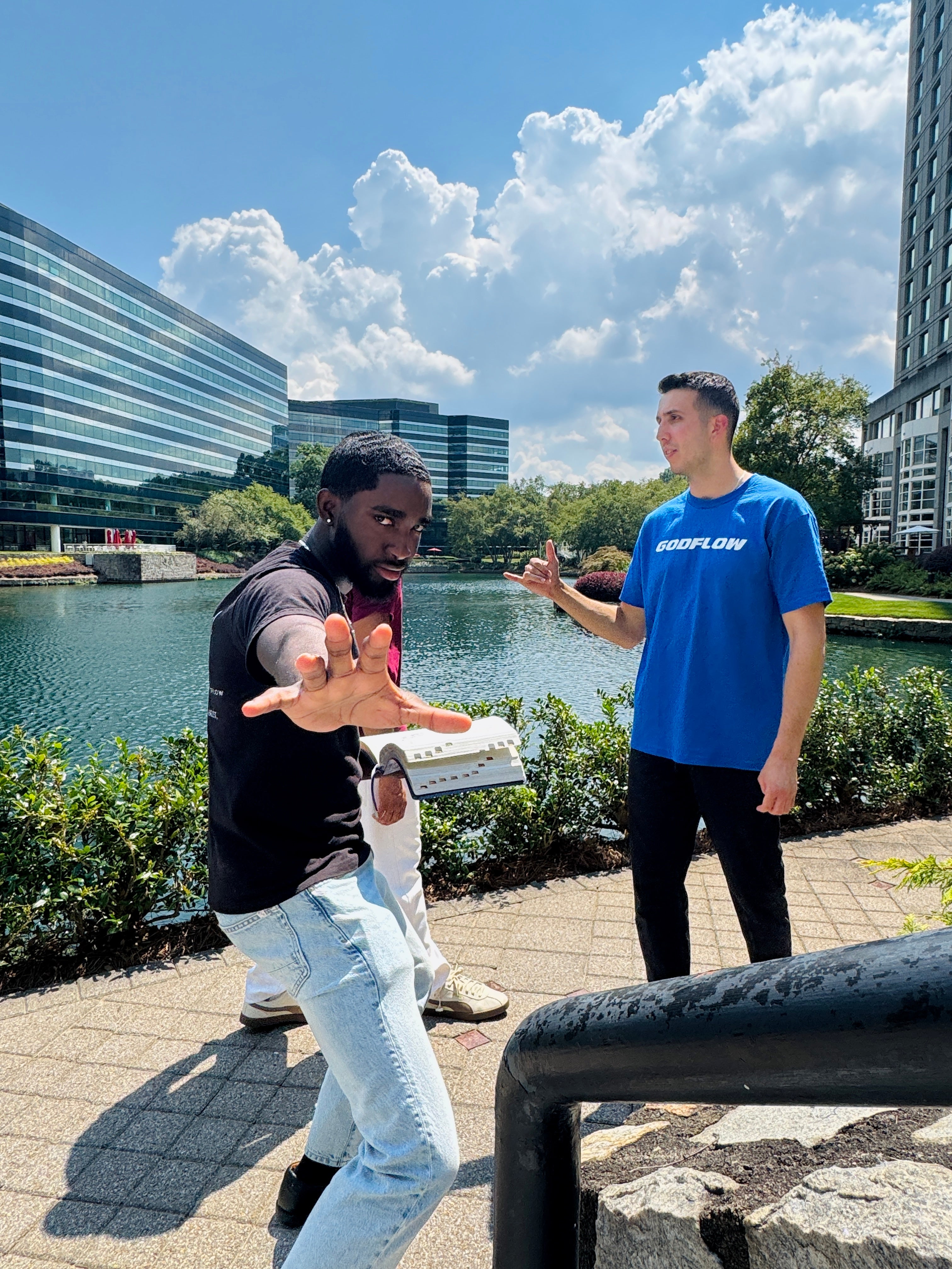 BLACK REDEEMED DOVE TEE
