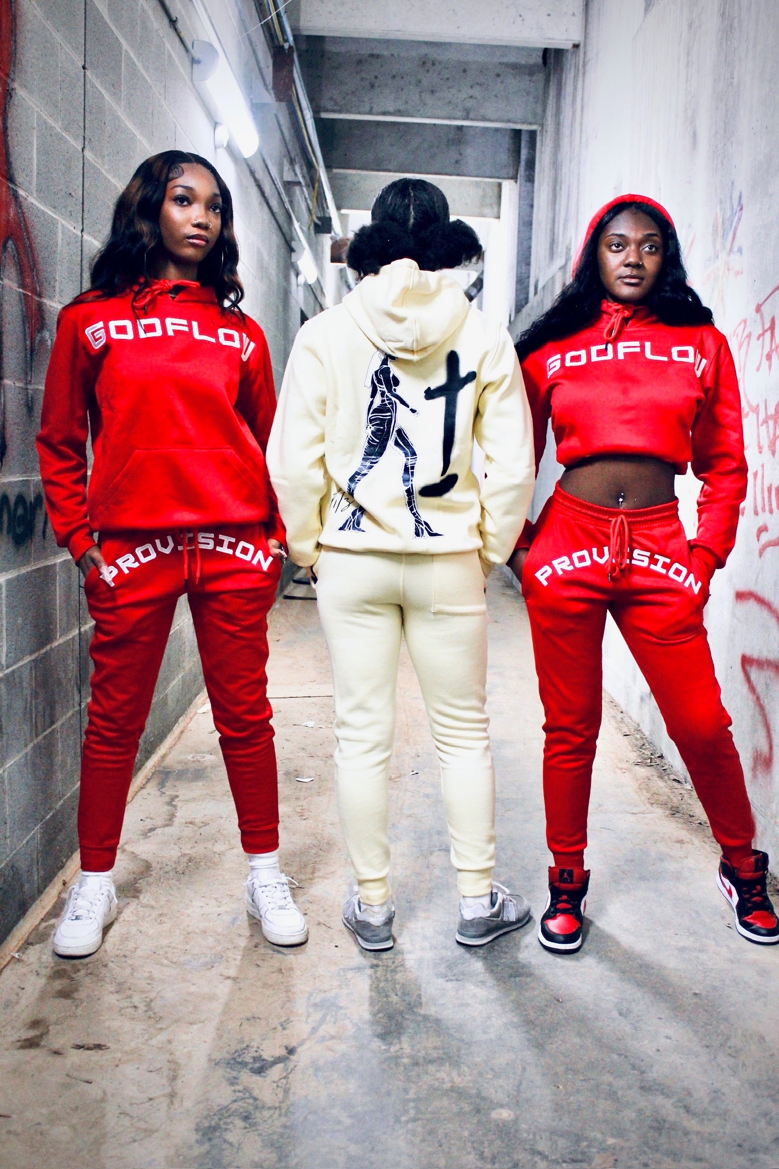GODFLOW Provision Hoodie | Red