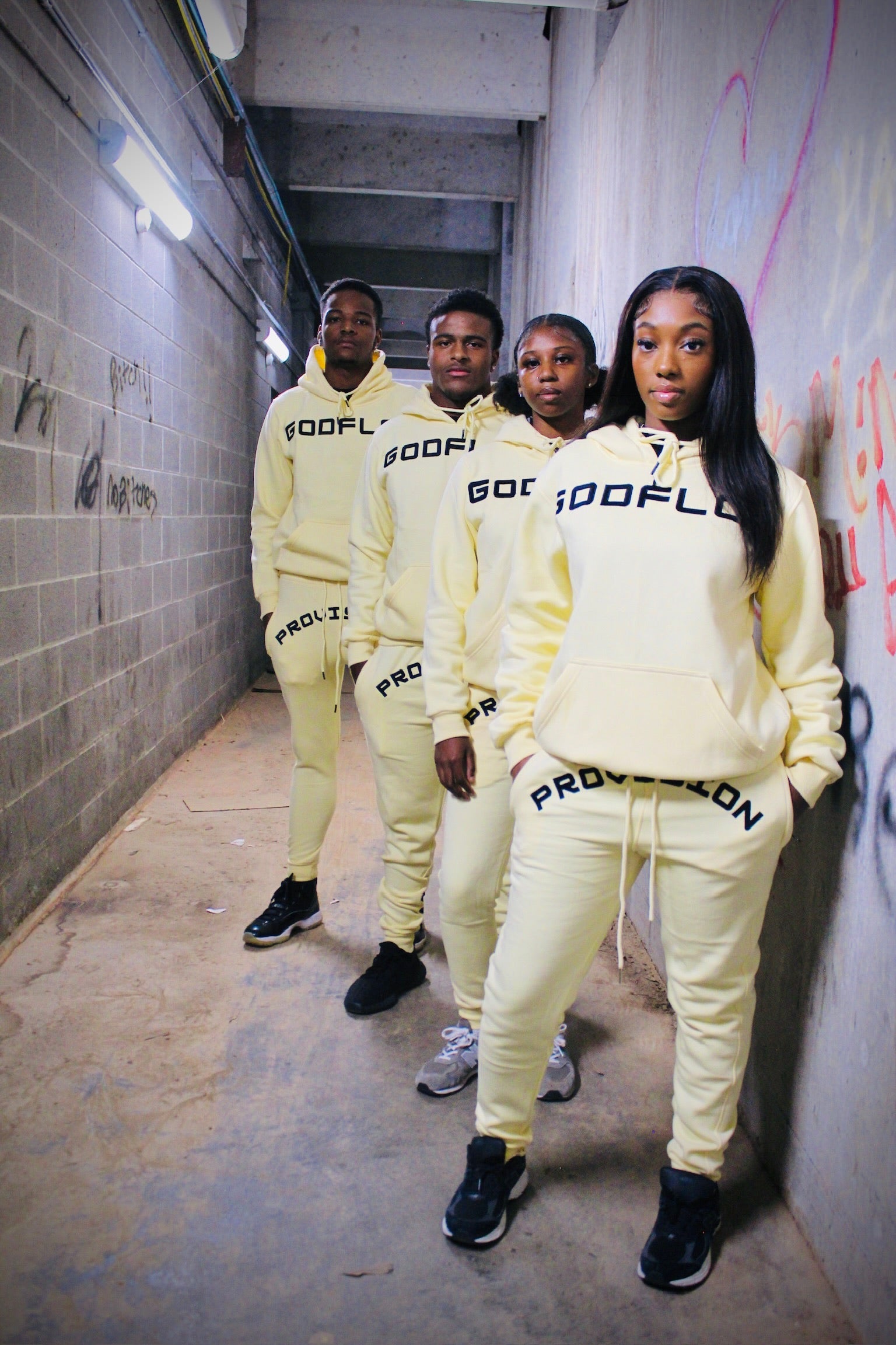 GODFLOW Provision Hoodie | Cream