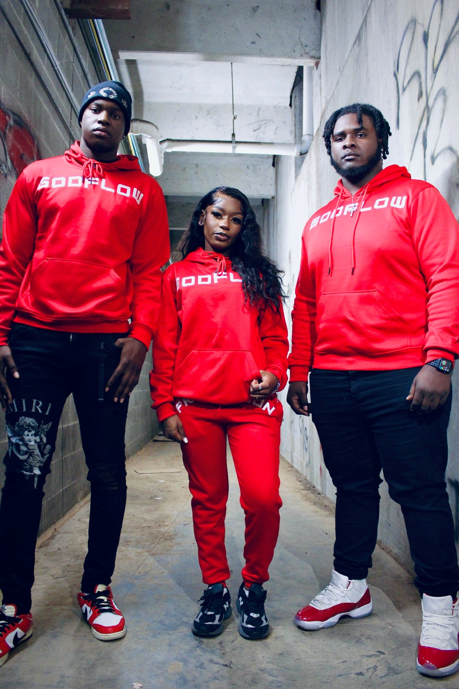 GODFLOW Provision Hoodie | Red