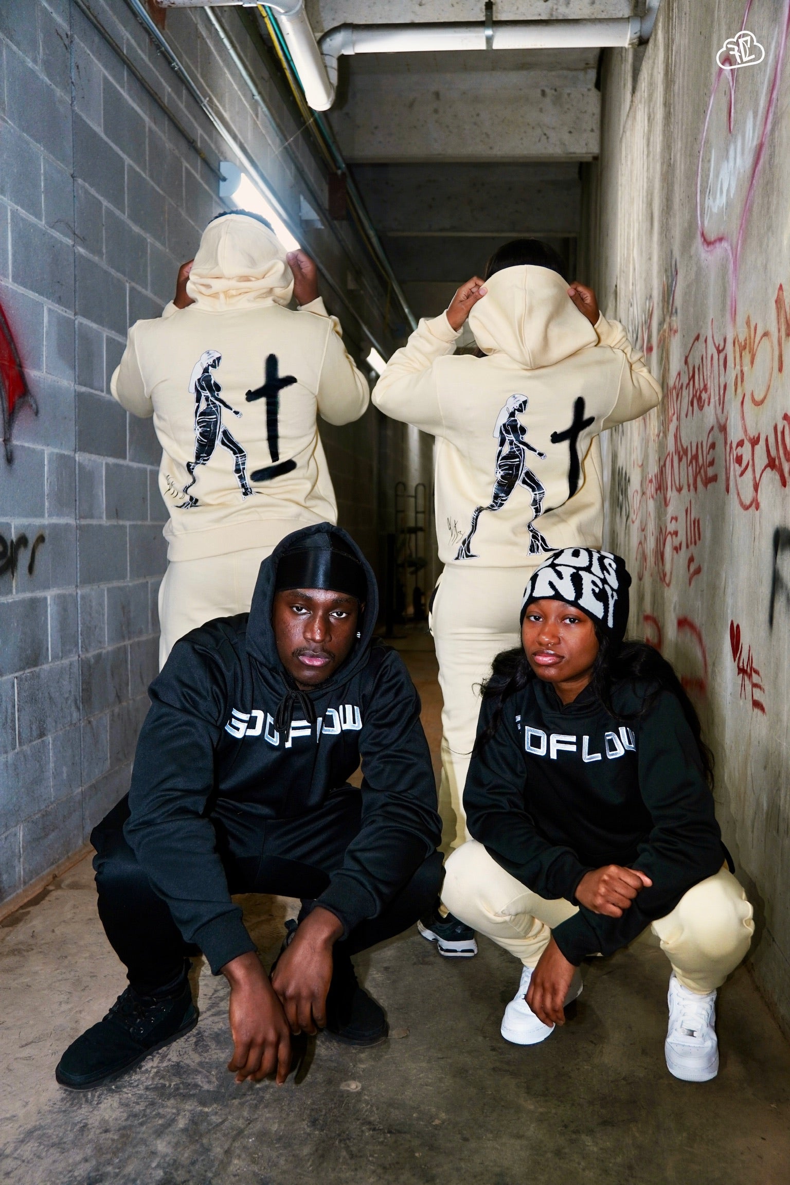 GODFLOW Provision Hoodie | Cream