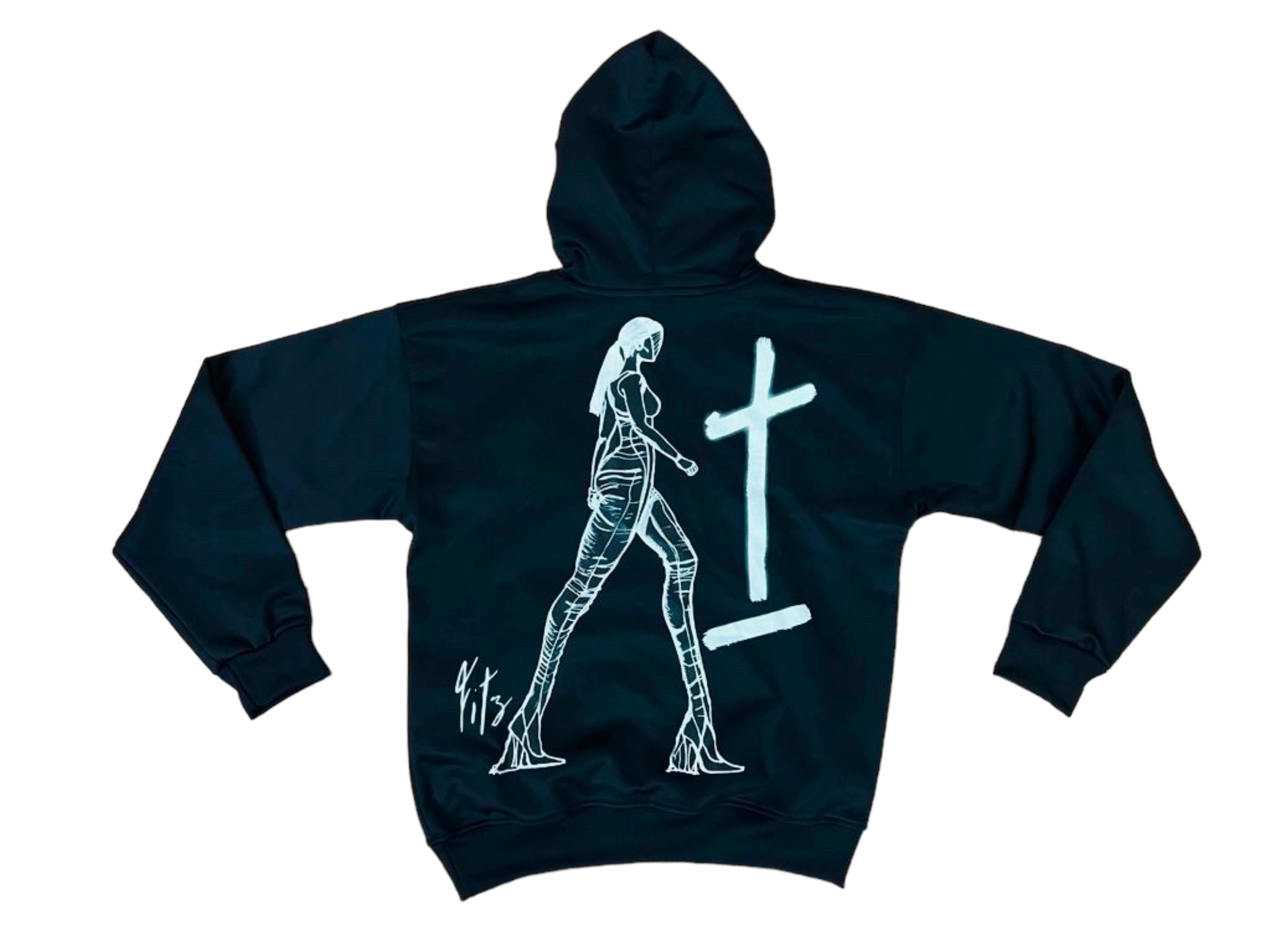 GODFLOW Provision Hoodie | Black