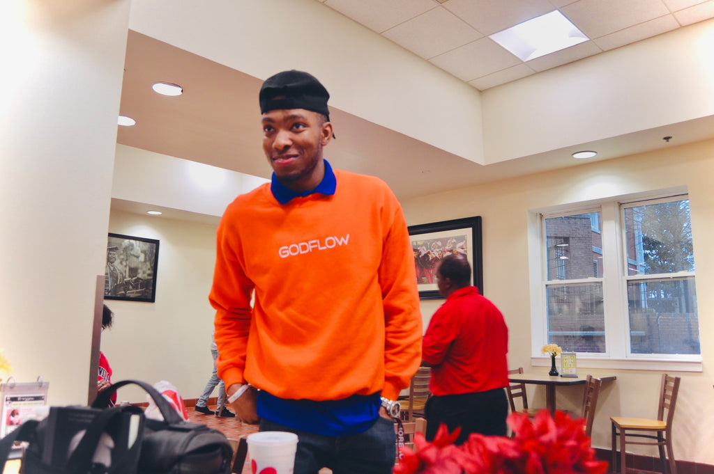 GODFLOW Orange Soda Crewneck