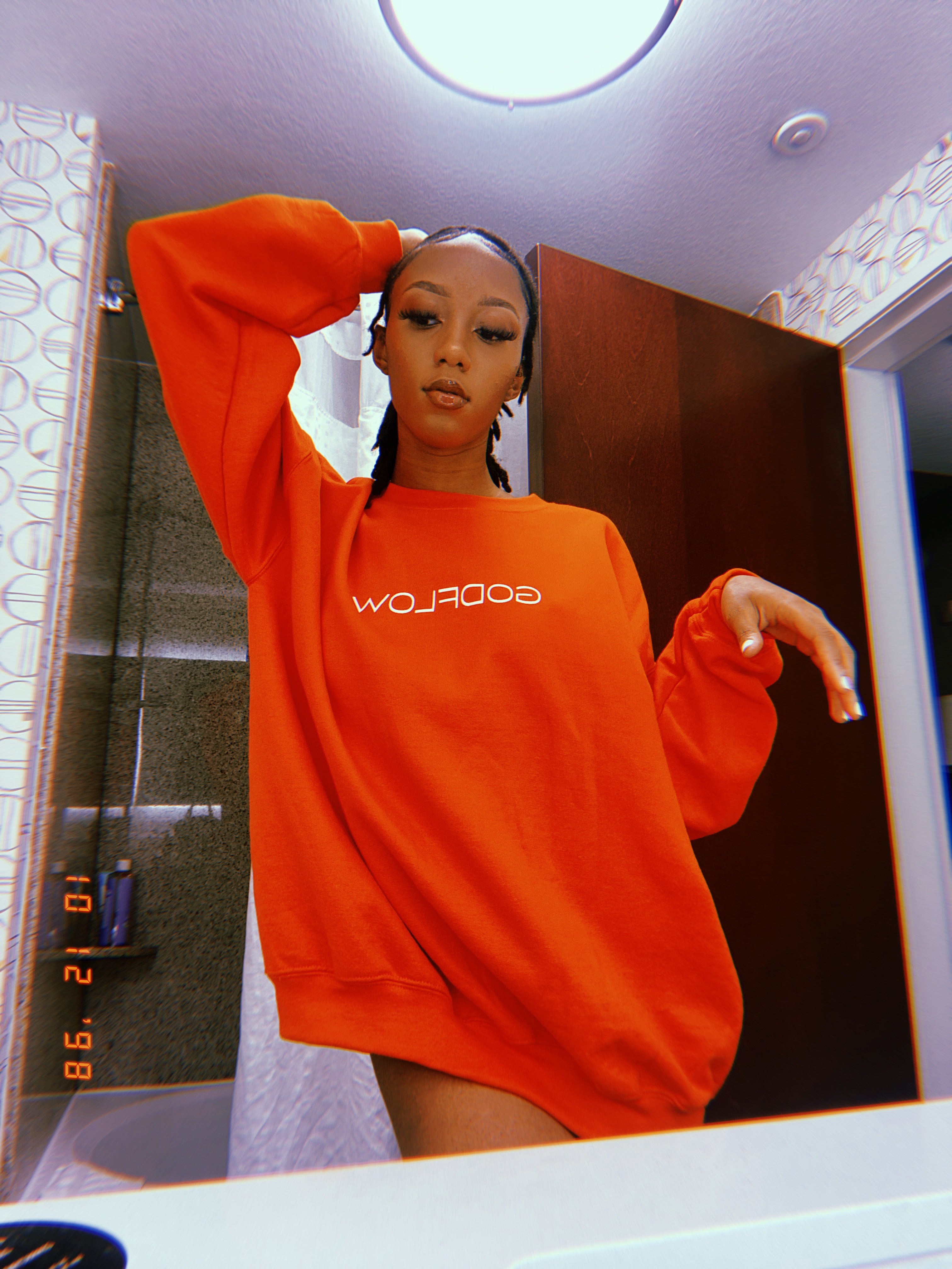 GODFLOW Orange Soda Crewneck